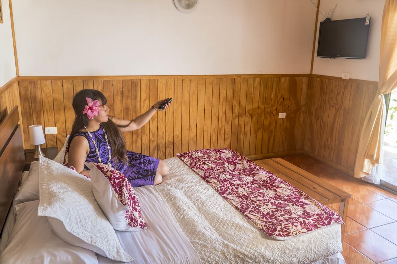 Cabanas Henua Iti 앙가로아 외부 사진