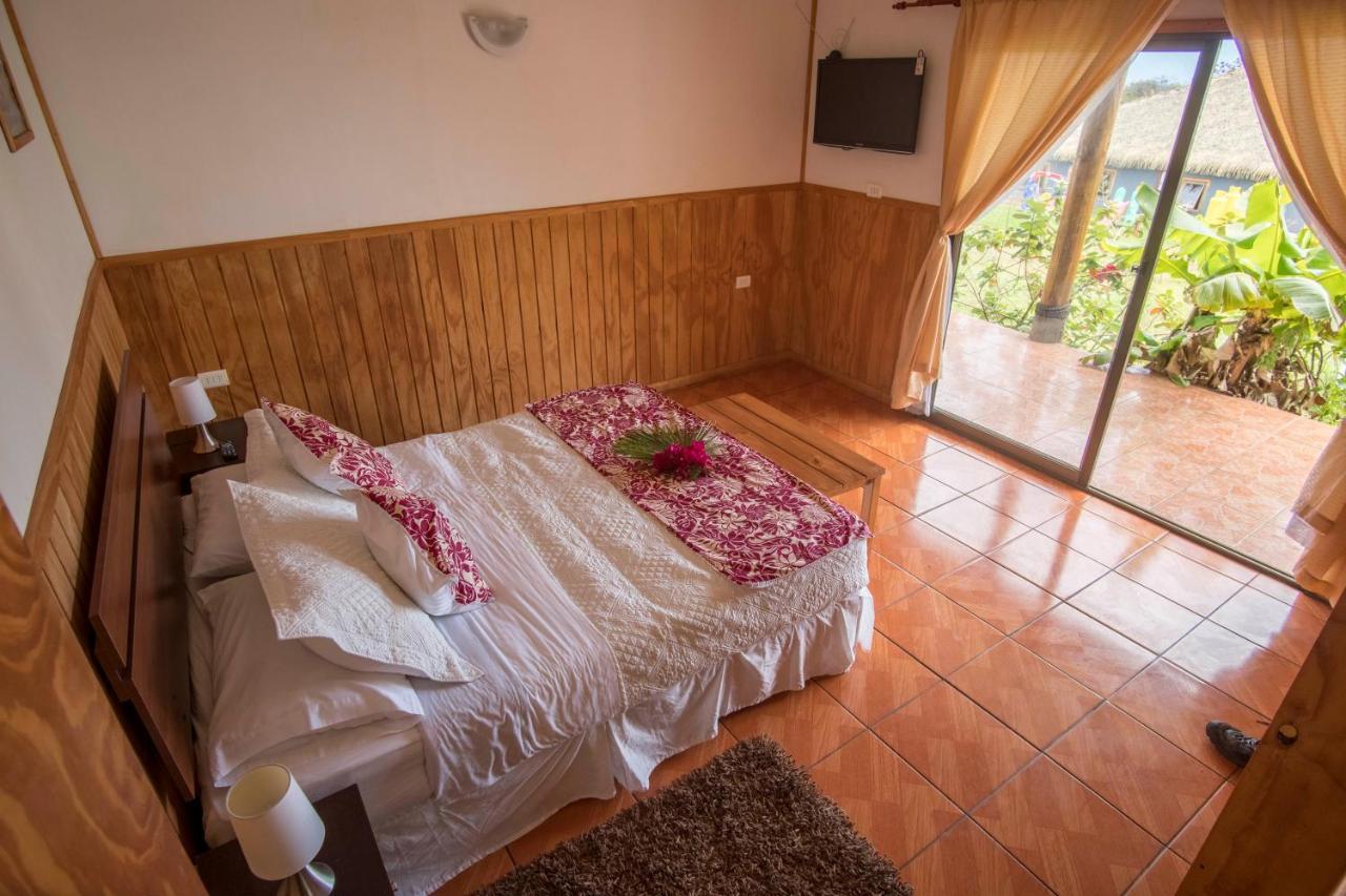 Cabanas Henua Iti 앙가로아 외부 사진
